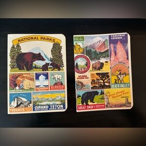 NEW National Parks Themed Miniature Notebooks